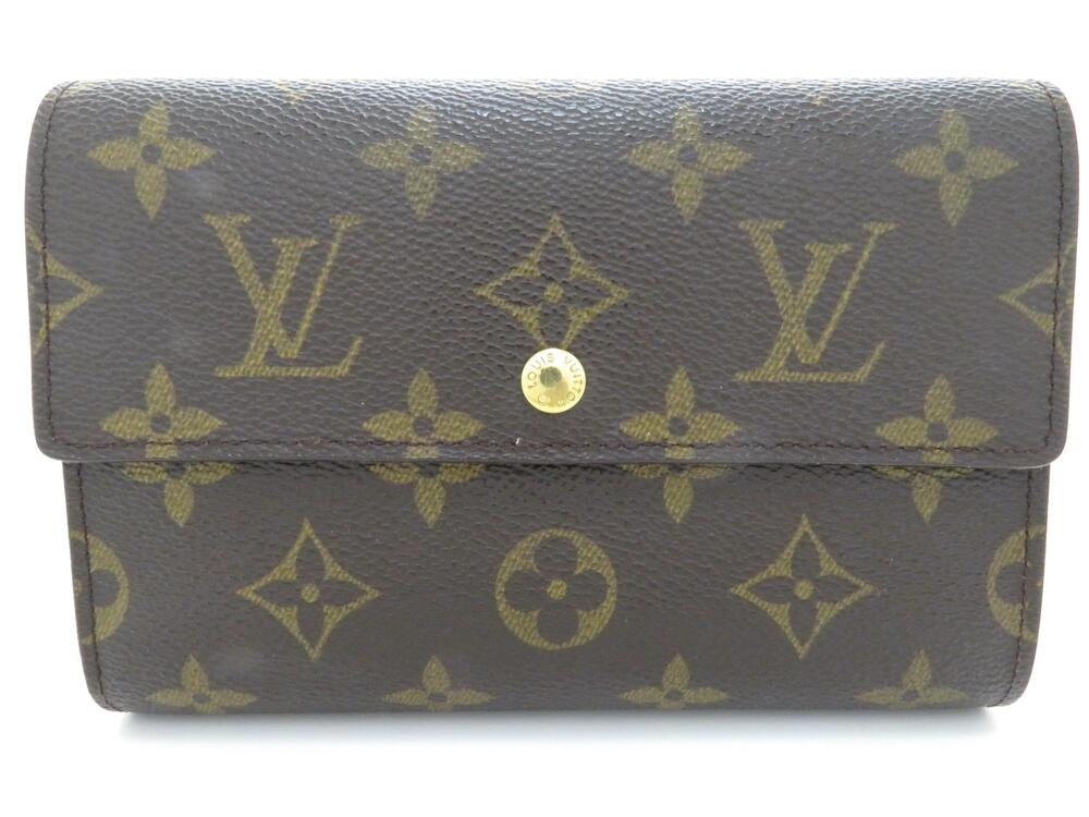 LOUIS VUITTON Portefeuille Tresor Etui Papier Monogram